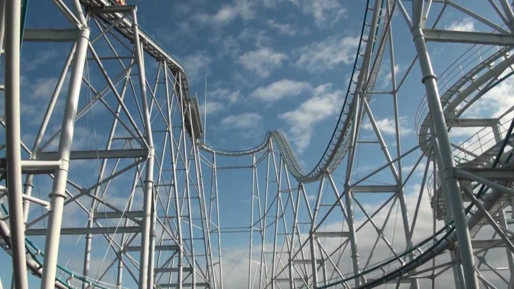 Surf Coaster at Sea Paradise (Yokohama, Japan)