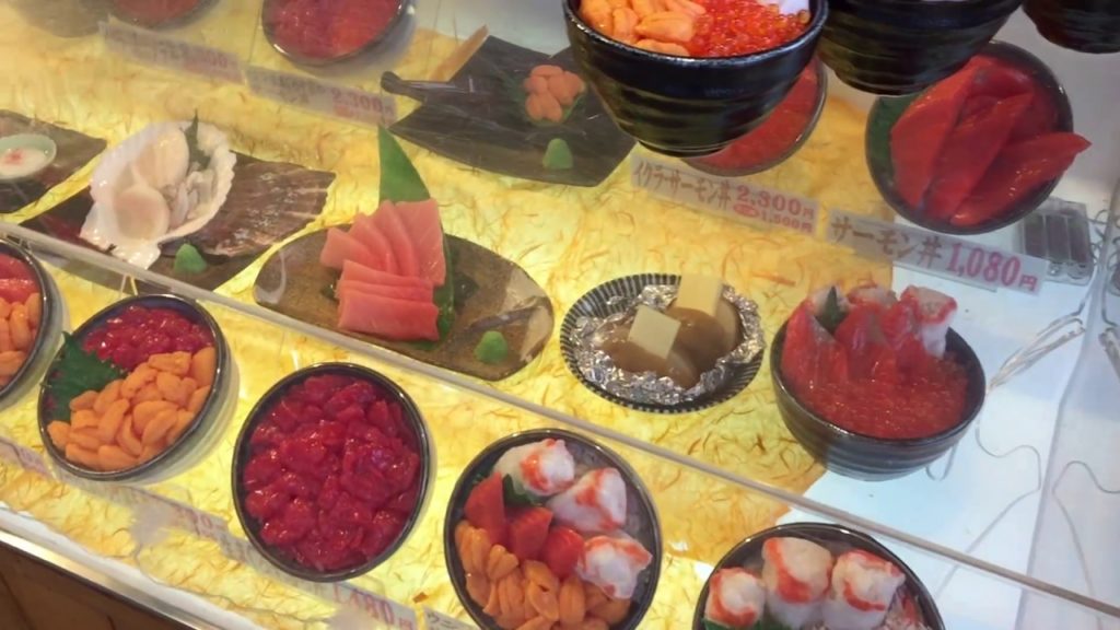 Walking video Sapporo Nijo Fish Market【札幌 二条市場①】 2016.12.20