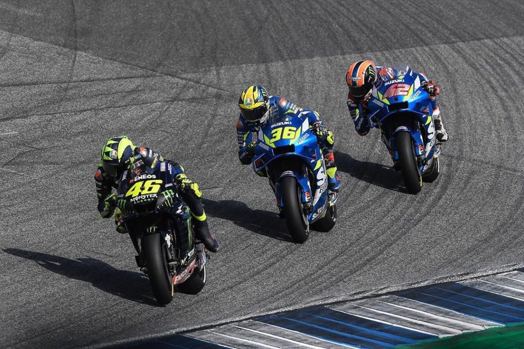 @valeyellow46 had a strong start to the Thai GP, but a lack of rear grip after l...
