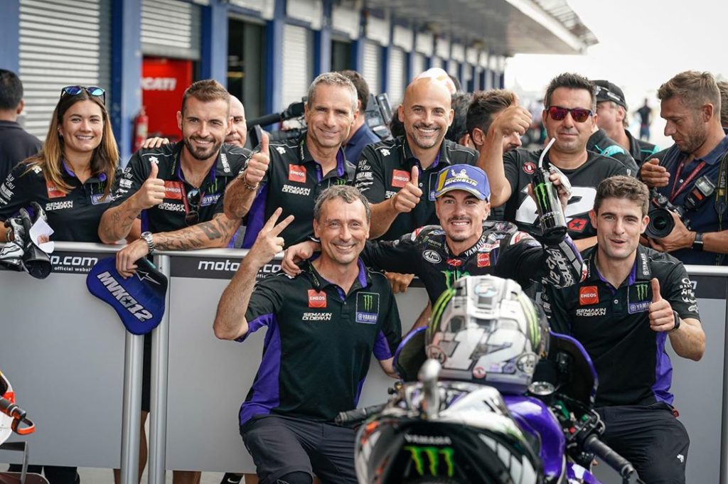 Yamaha MotoGP: @maverick12official : “The feeling is great, because considering our rhythm we a… @maverick12official : "The feeling is great, because considering our rhythm we a...