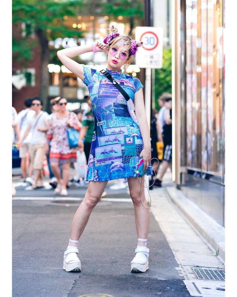 Japanese pop singer and Kawaii Monster Cafe Monster Girl Asachill (@ASACHILL) on...