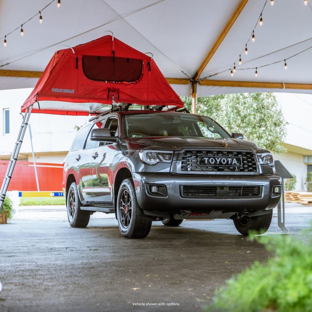 Get ready to go beyond the horizon! The 2020 #Sequoia #TRD Pro....