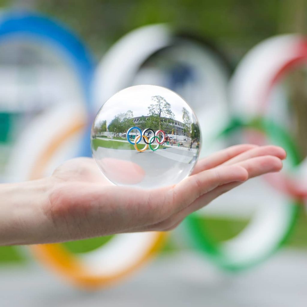Take a look into our Olympic crystal ball?     

I see an incredible, sustainabl...