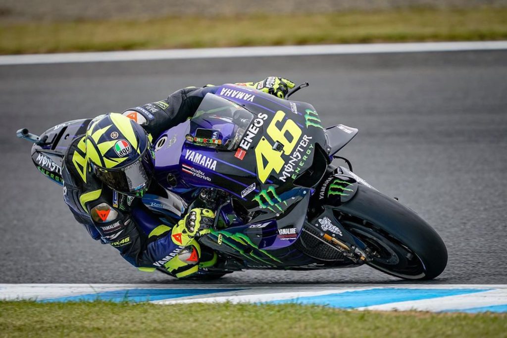 @valeyellow46 will start tomorrow #JapaneseGP from P10 of the grid.
.
.
#Monster...