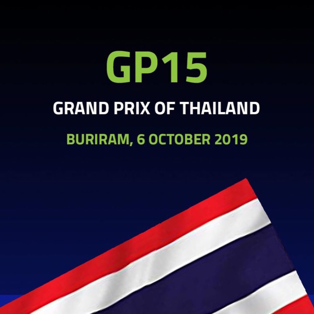 2019 MotoGP World Championship
Round 15: PTT Thailand Grand Prix
4th - 6th Octob...