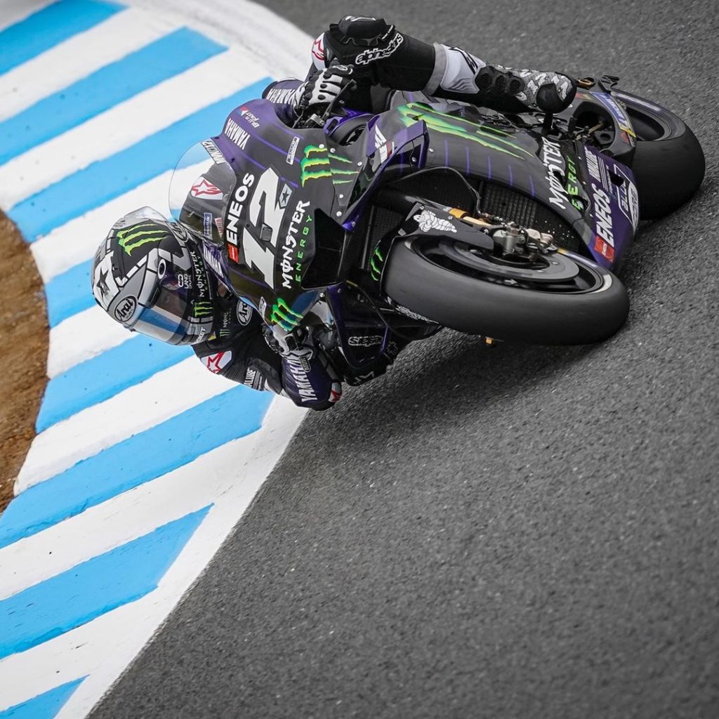 Positive start to the Japanese GP weekend for @maverick12official. He feels conf...