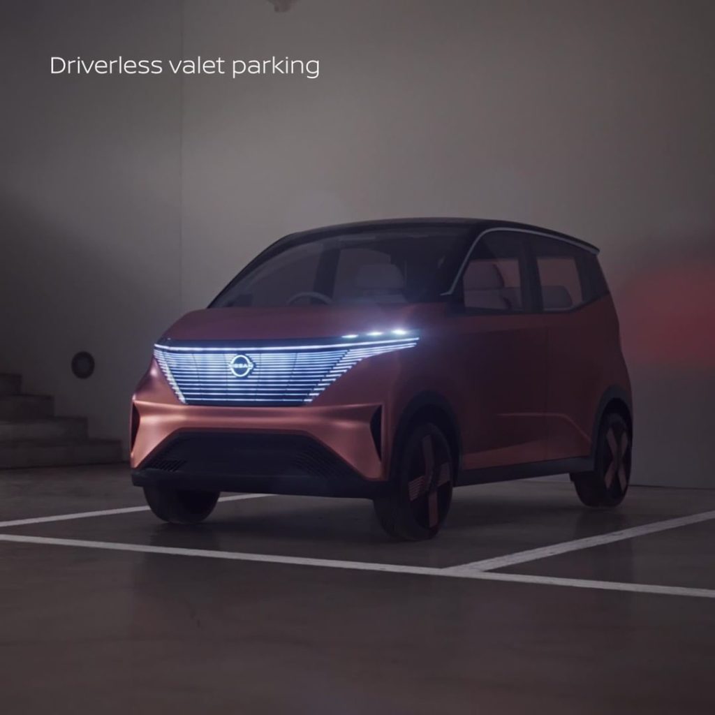 The future of parking is at your fingertips. Introducing the #Nissan #IMk concep...