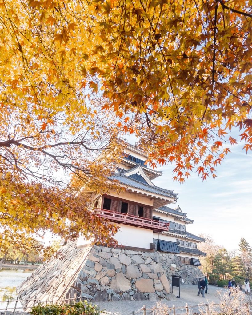 .
Matsumoto Castle standing proudly among the autumn leaves. #UncommonOctober
.
...