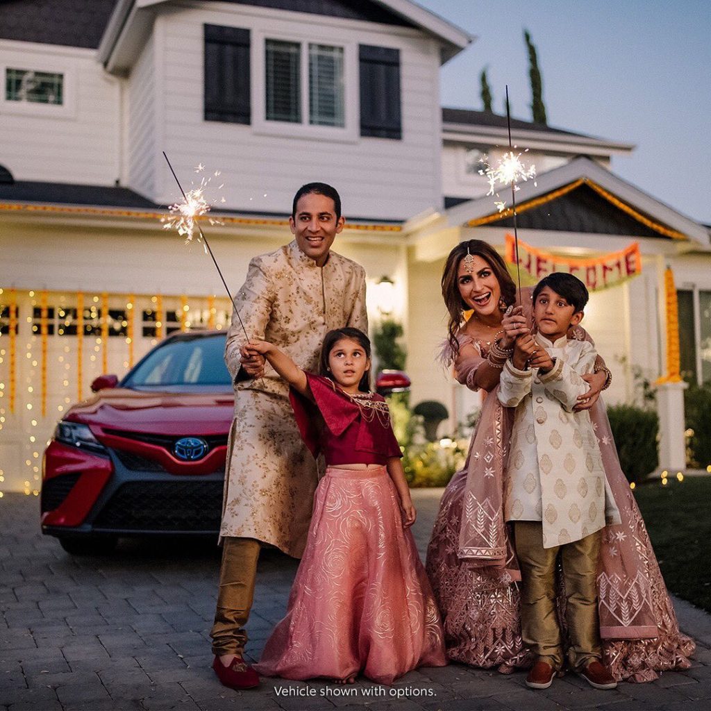 Fireworks, family and fashion. How are you celebrating Diwali this year? 
#Camry...