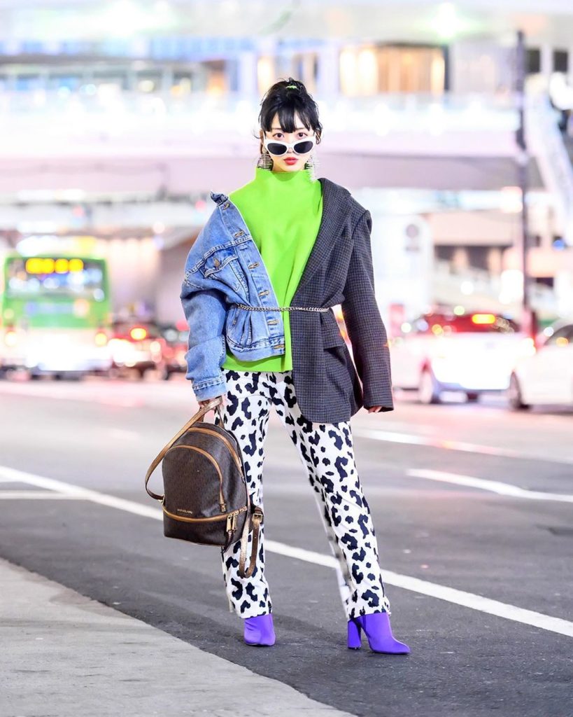 Harajuku shop staff and aspiring Japanese idol Misuru (@meguharajuku) on the str...
