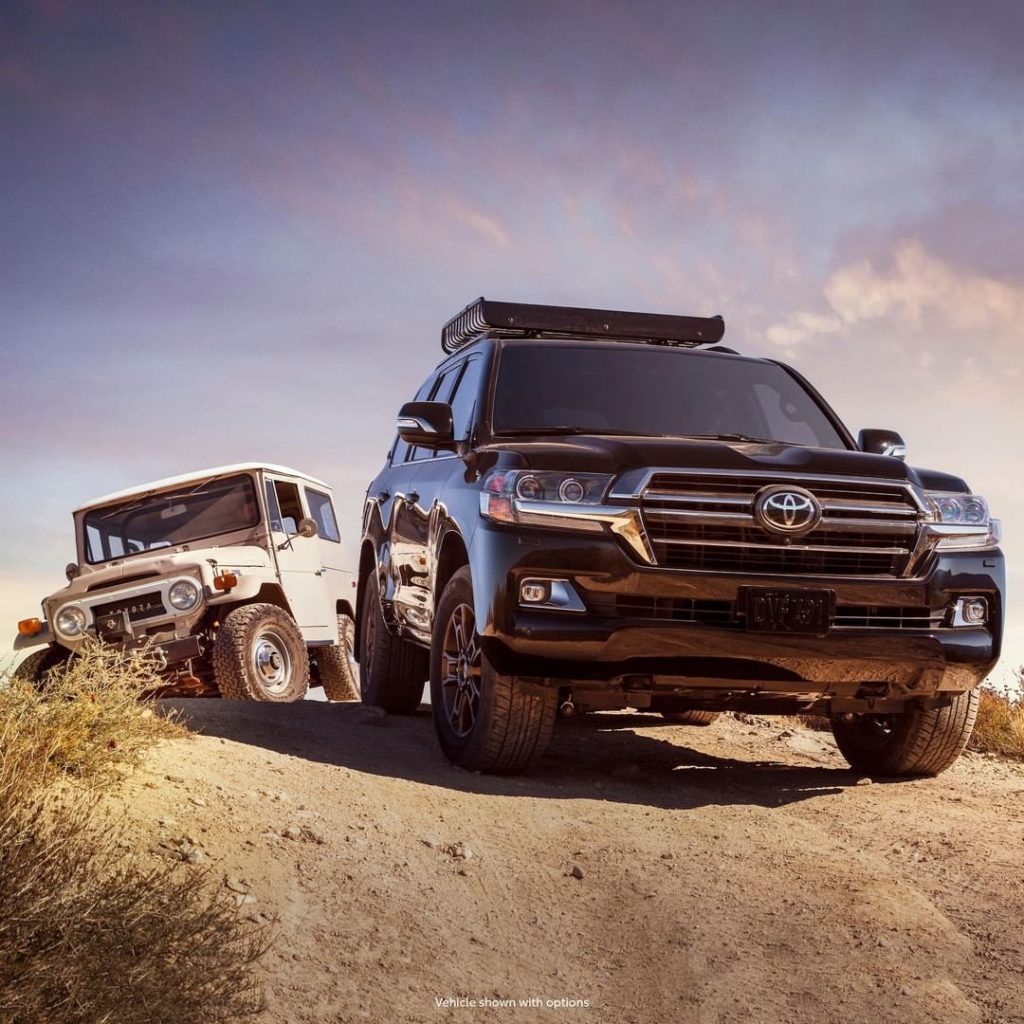 Two are better than one! #LandCruiser #LetsGoPlaces...