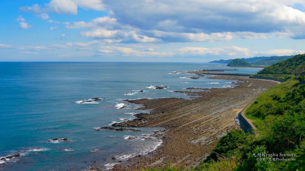 4K 日南海岸 宮崎県 Coastline Miyazaki Kyushu JAPAN