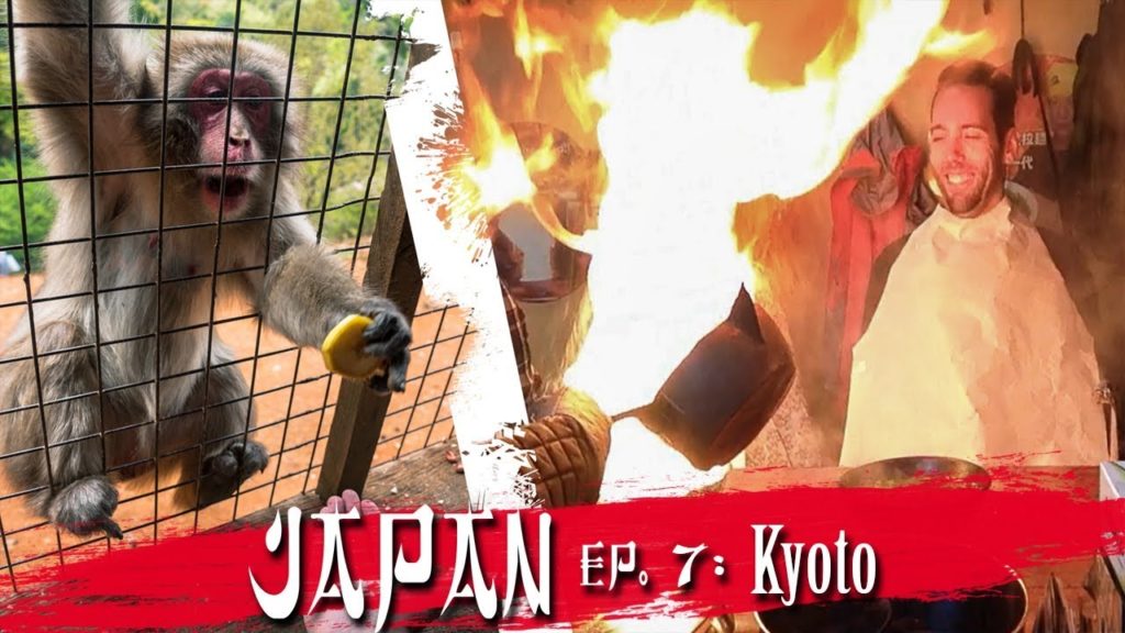 KYOTO'S WILD MONKEYS and FLAMING FOOD! | Japan Travel Video KYOTO'S WILD MONKEYS and FLAMING FOOD! | Japan Travel Video