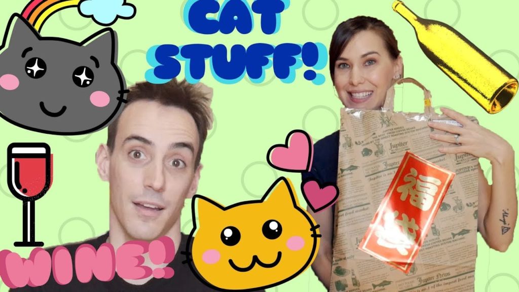 * CAT & WINE * JAPANESE LUCKY BAGS (FUKUBUKURO)! ~ 2018 ~ WEIRD/UNIQUE LUCKY BAGS!