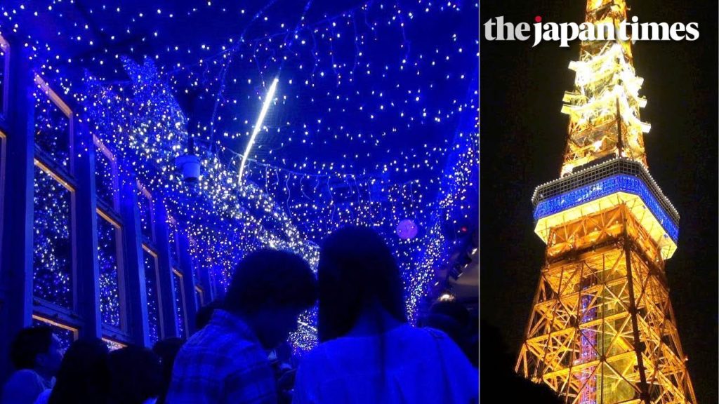 Milky Way Illumination at Tokyo Tower’s observatory