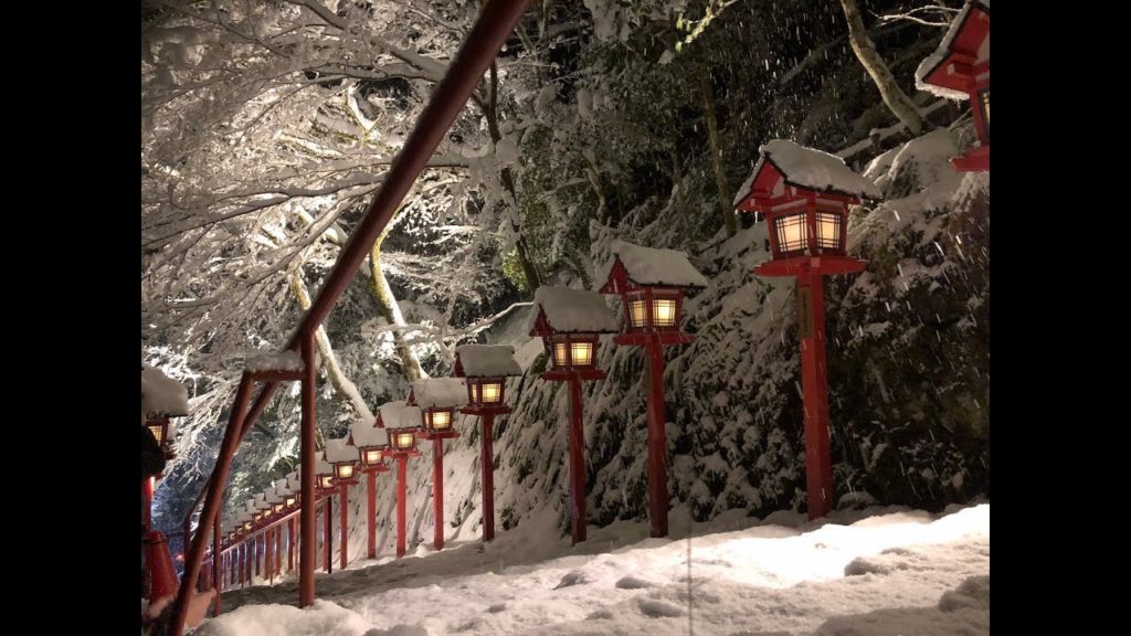 KYOTO Kifune-jinjya in the snow 雪の貴船神社 Kibune 京都