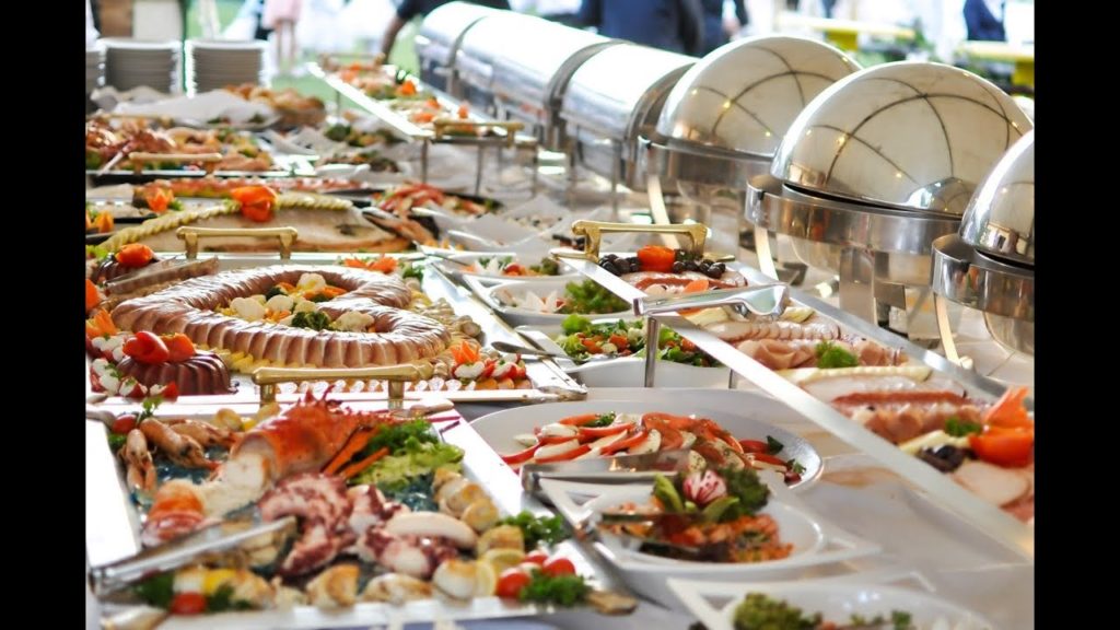 Smorgasbord at hotel Riadh Palms