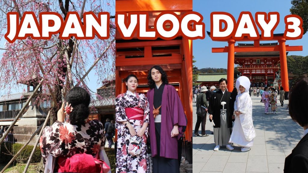 JAPAN VLOG DAY 3 KYOTO AND KIMONO RENTAL