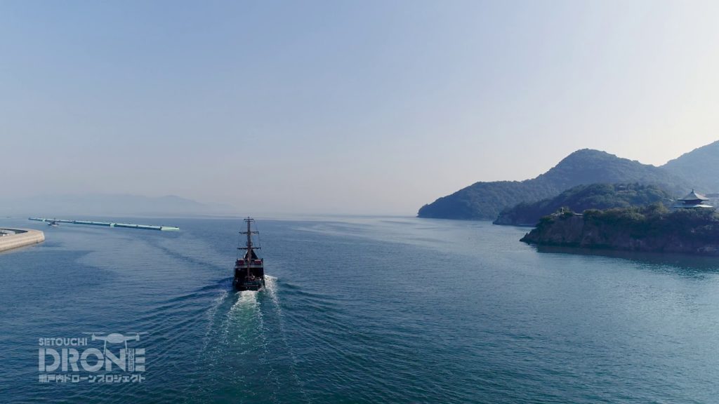瀬戸内ドローンプロジェクト　空撮サンプル動画　【4K】鞆の浦　tomonoura 004