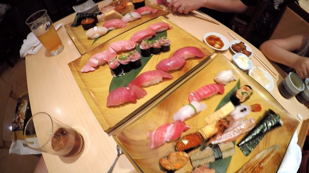 Eat the best sushi. In Shibuya, Tokyo. '도쿄맛집' '미도리스시' 여행