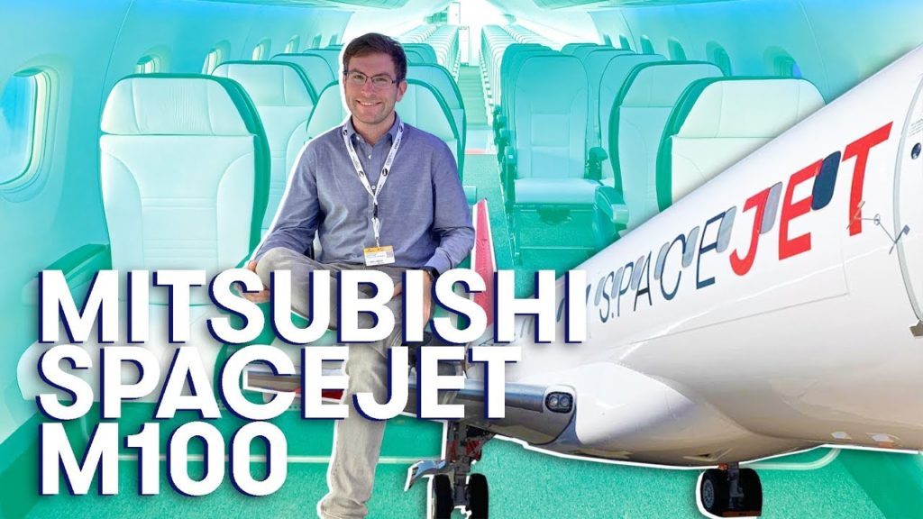Mitsubishi SpaceJet M100 Tour | The Points Guy