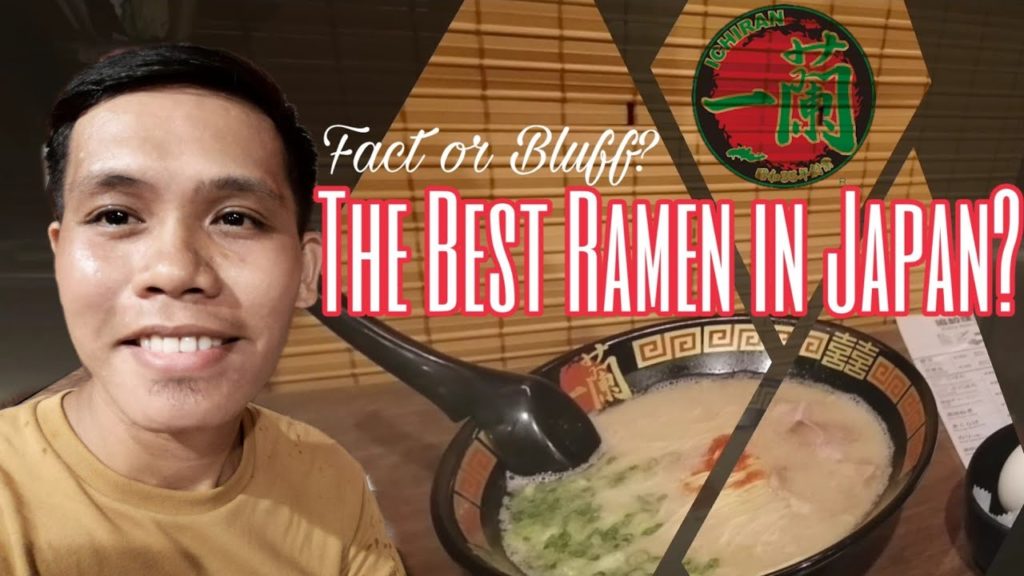 ICHIRAN #1 Best Ramen Noodles in Japan