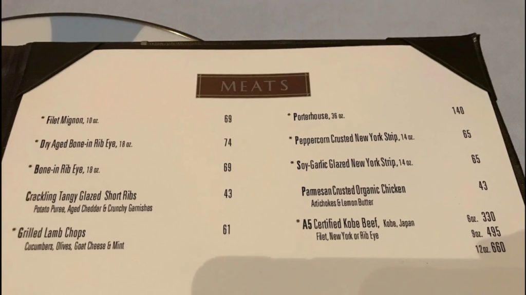 A5 Certified Kobe Beef: PRIME at Bellagio Jan. 2018