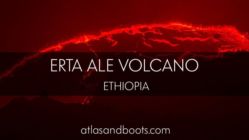 Visiting Erta Ale volcano in Ethiopia