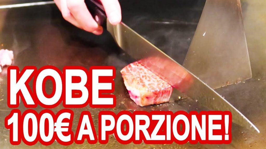 MANGIO CARNE DI KOBE: 100€ A PORZIONE!