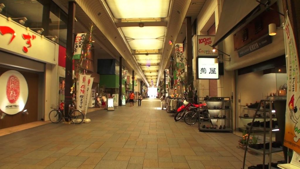 中ぶらくり丁商店街　和歌山市