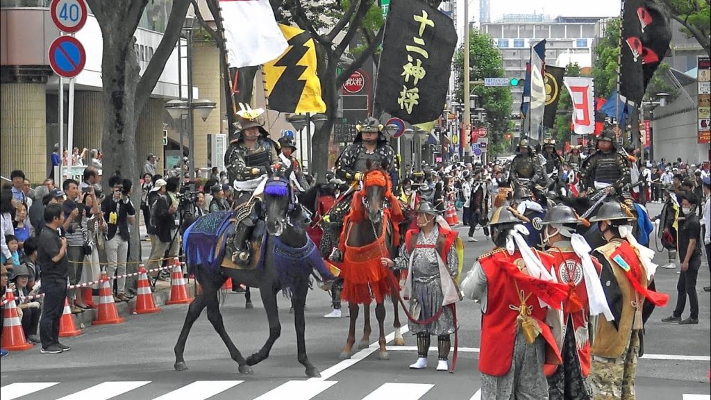 千葉騎馬武者行列2018_Samurai Horsemen Parade at Chiba