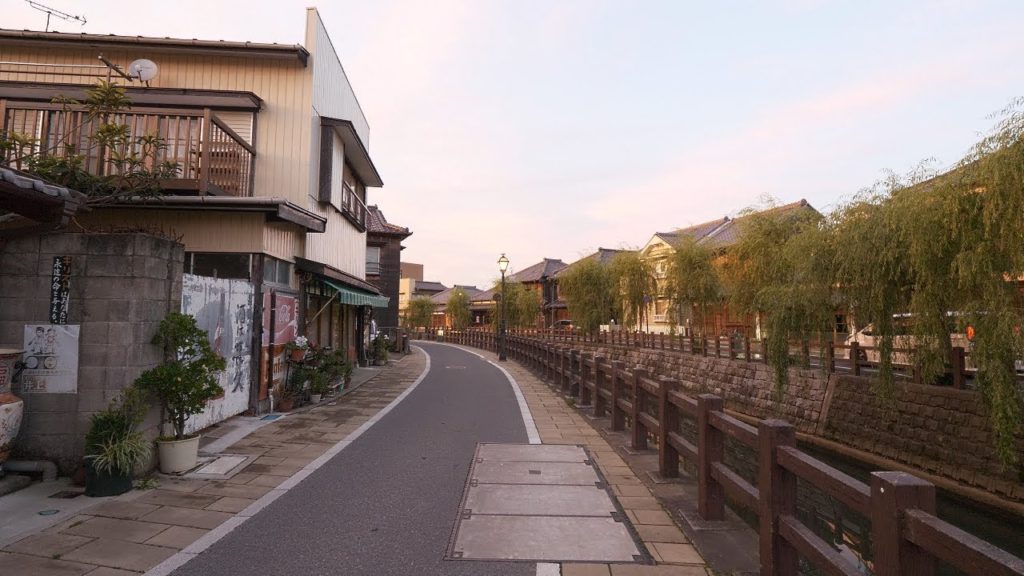 【4K】Sawara at sunset