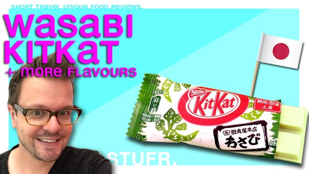 Trying KitKat Wasabi and more flavours [ Japan travel guide - Kit Kat ]