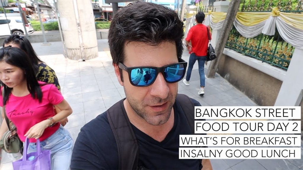 Bangkok's best food - Rice congee, Boat noddles, Pandam noodles with coconut ice cream - Day 2