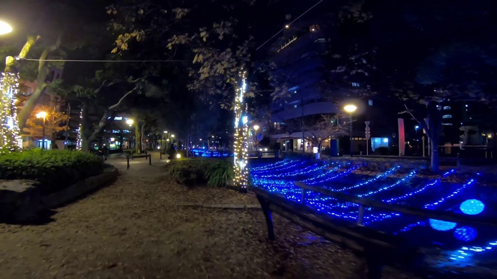 Winter Illumination in Okayama city 2018