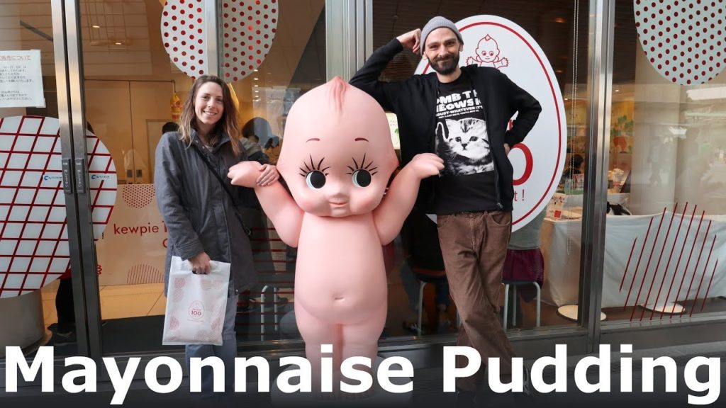 Japanese Mayo Pudding at Kewpie Cafe | Tokyo, Japan