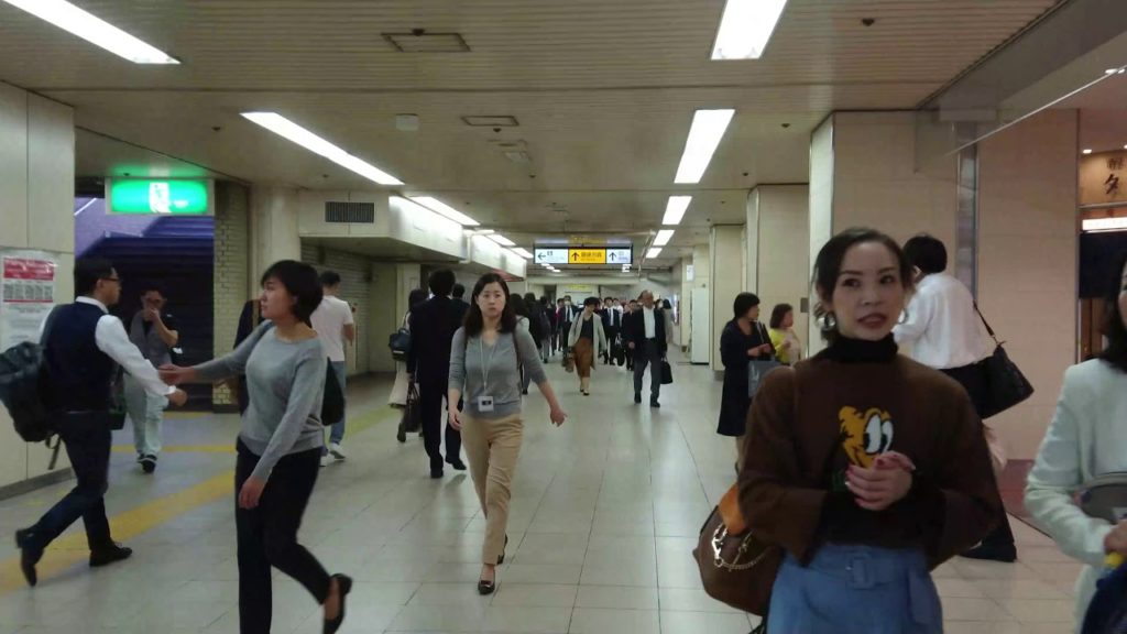 【乗換案内】JR新橋駅から東京メトロ銀座線へ乗り換え(アクセス,行き方,道順)Travel,Tokyo,Guide