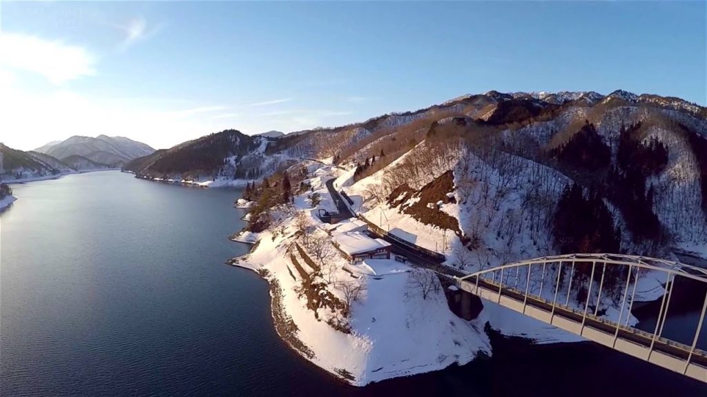 Fukui's Lake Kuzuryu in Winter Fukui's Lake Kuzuryu in Winter