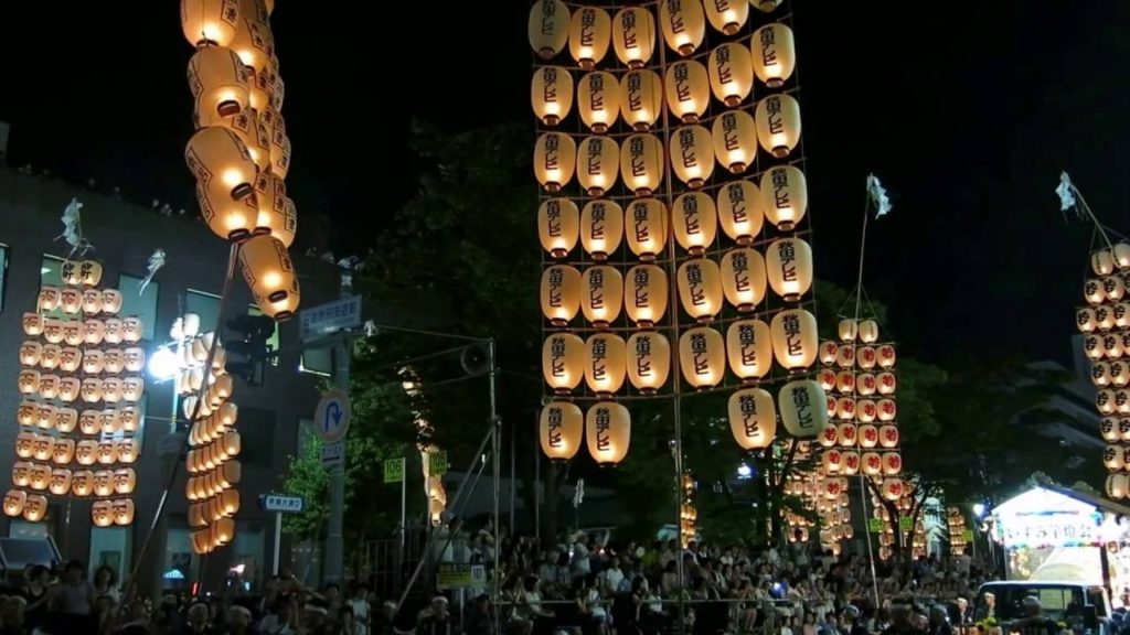 2016-8-6 秋田竿燈祭り 正調掛け声 Akita Kanto festival