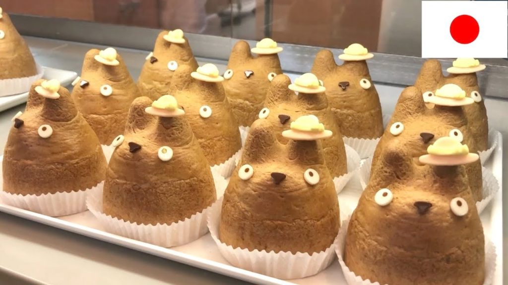 Where to get a TOTORO CREAM PUFF! JAPANESE STREET FOOD