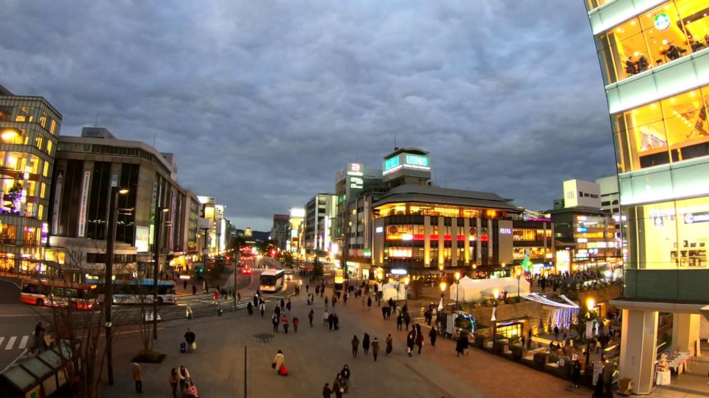 【4K】姫路駅前タイムワープ　GoPro Hero7　2018/12/22