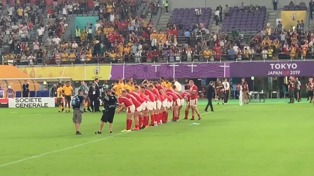 「OJIGI」ウェールズの感謝のお辞儀