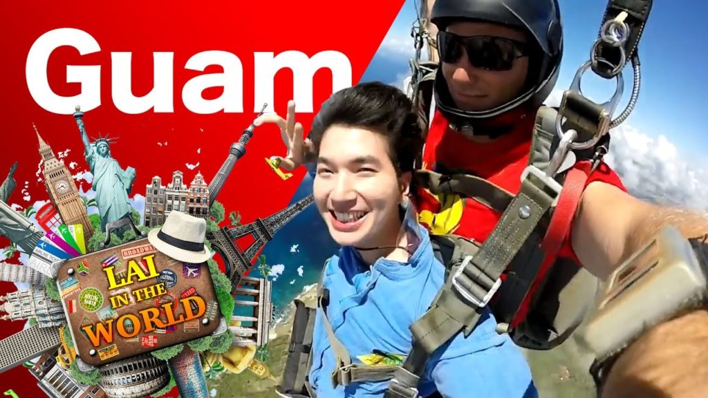 【關島旅遊】小型飛機跳降傘之旅／【Guam Traval】Plane Flying & Skydiving -《Lai in the World》