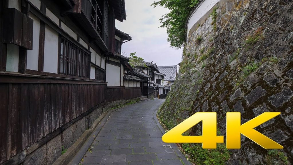 Walking around Nioza Historical Road - Oita - 二王座歴史の道 - 4K Ultra HD