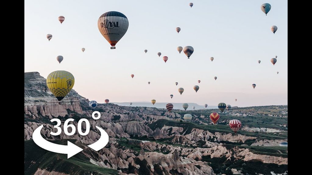 Explore the Cappadocia skies in 360