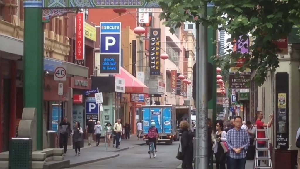 Chinatown, Melbourne, Victoria, Australia.　メルボルンのチャイナタウン