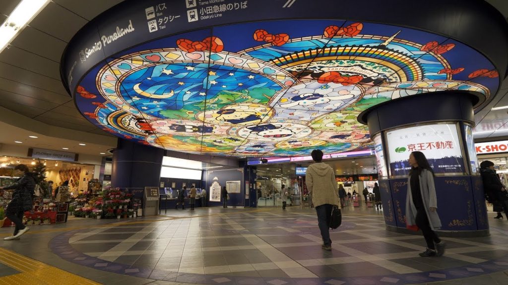 【4K】Hello Kitty town - Tama city illumination