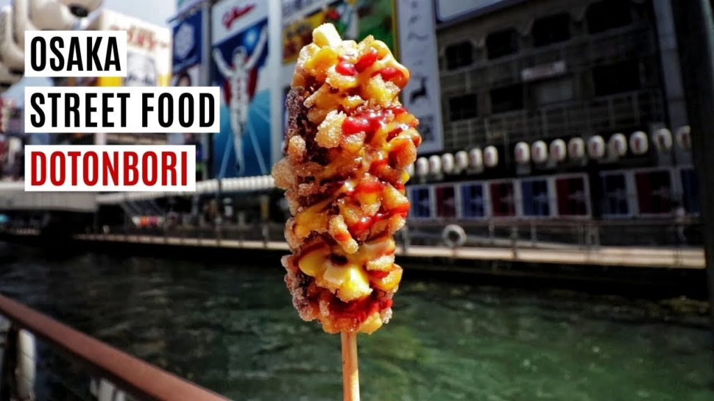 Osaka Street Food Dotonbori (Dotombori) Tour 2019 | 3,000 Subscriber Celebration | Lin Nyunt