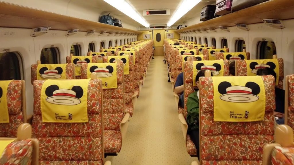JR Kyushu, Japan - Go! Waku Waku Trip with Mickey Shinkansen Walk Through (2019)