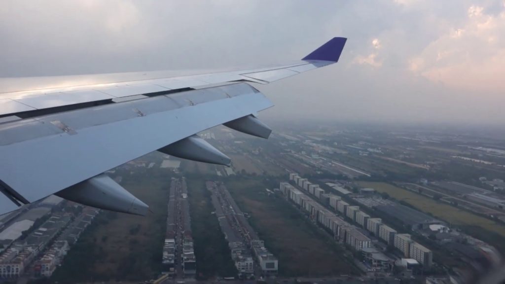 Thai Airways | Hong Kong - Bangkok | Landing | Airbus A330 | TG629